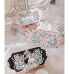 Alternative view of پالت سایه چشم 6 رنگ بلک اسوان فلاور نوز