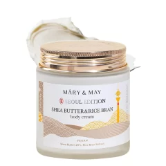 کرم بدن کره شی و سبوس برنج مری اند می