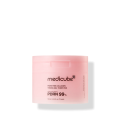 پد تونر ژل کلاژن صورتی پی‌دی‌آر‌ان مدی‌کیوب