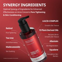 Alternative view of روغن پاک‌کننده صورت آزلائیک اسید وی تی کازمتیکس