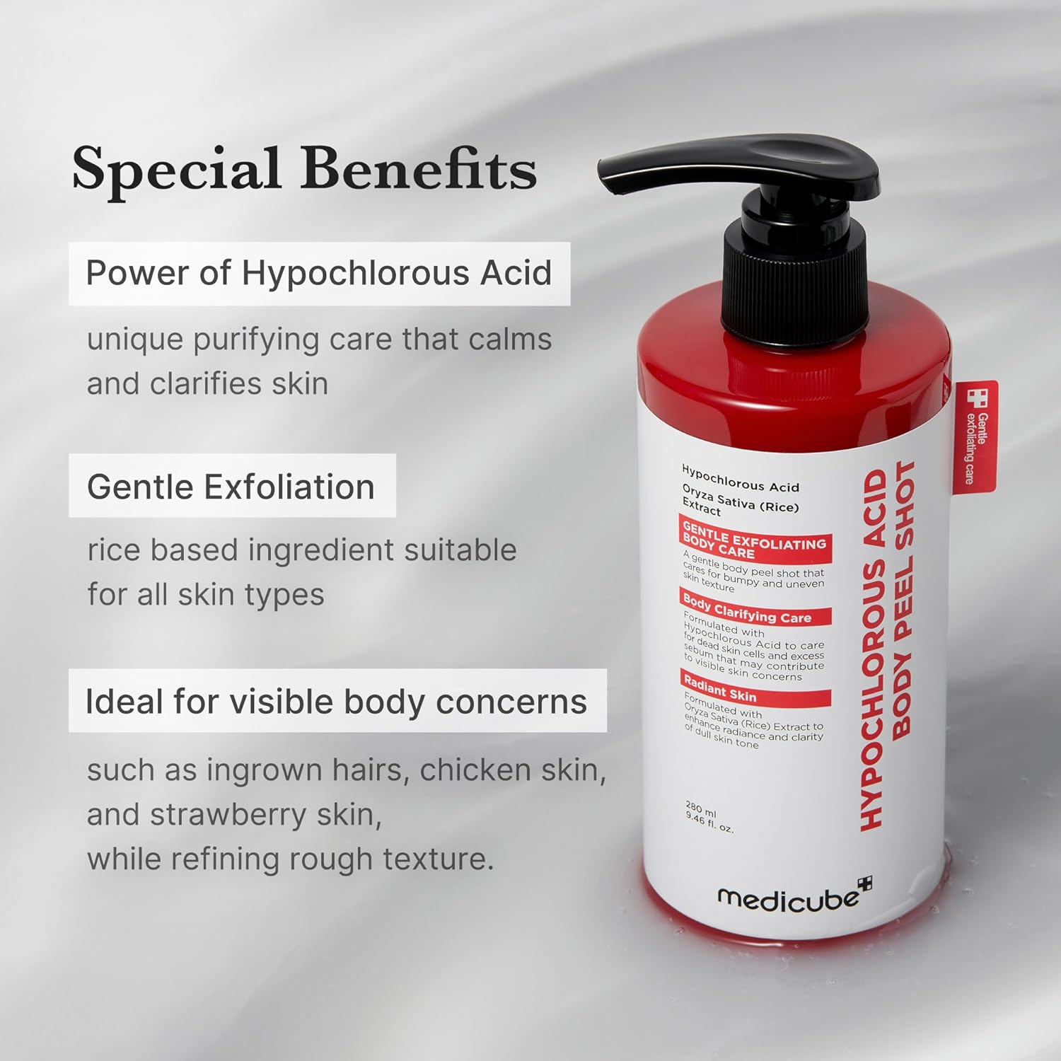 اسکراب بدنی هیپوکلروس اسید مدیکیوب - تصویر 2