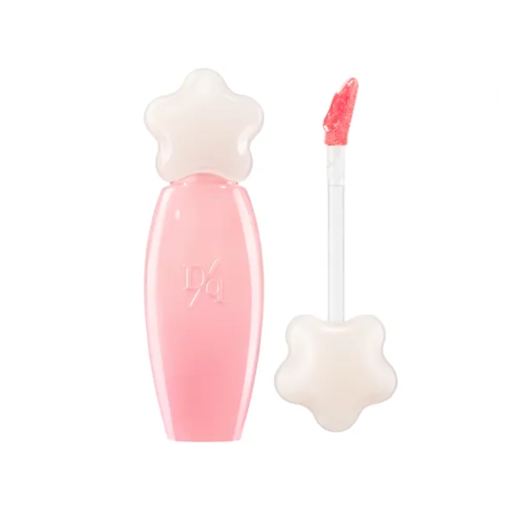 برق لب شفاف کالکشن شکوفه‌های صورتی داسیک