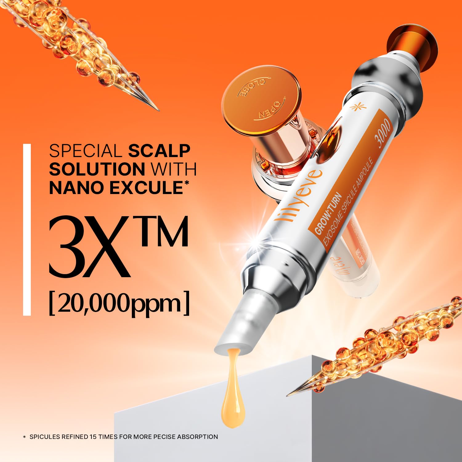 آمپول اسپیکول اگزوزوم تارن گرو 3000 لیلیایو - تصویر 7