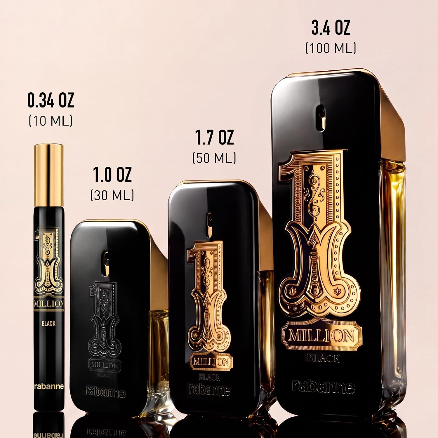 عطر ادکلن وان میلیون بلک مردانه ادو پرفیوم پاکو رابان